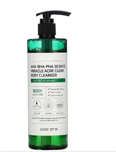 Some By Mi Body Wash to treat back acne